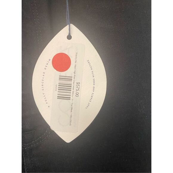 Triarchy NWT Ms. Hawn High Rise Crop Loose Skinny in True Black Size 31 - Picture 8 of 12